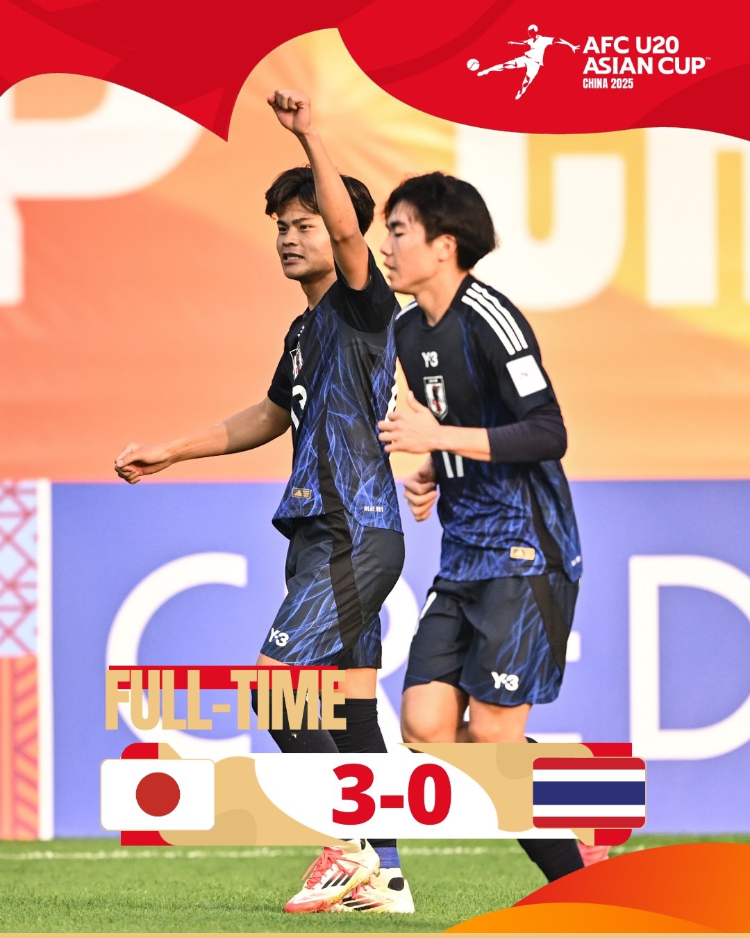  日本U20主帥賽后：雖然全取三分，但球隊(duì)各方面都有待提升