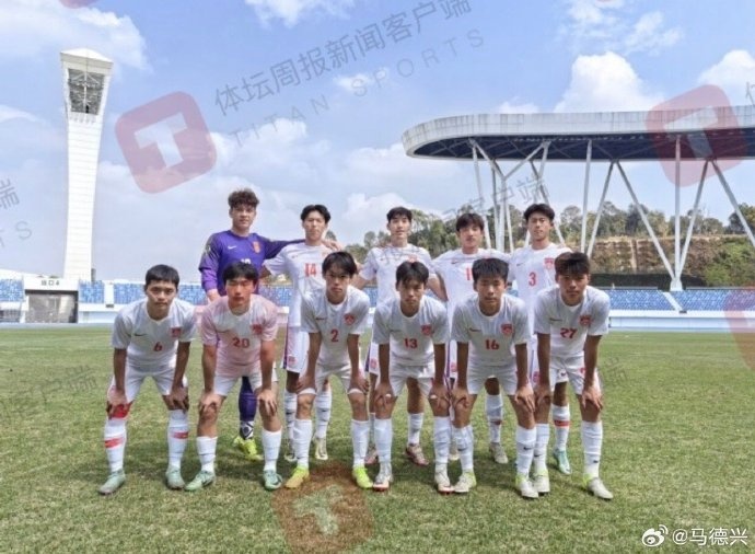  鄧捷夫、賈偉偉各入一球，U17國(guó)少0-2不敵07年齡段精英訓(xùn)練營(yíng)